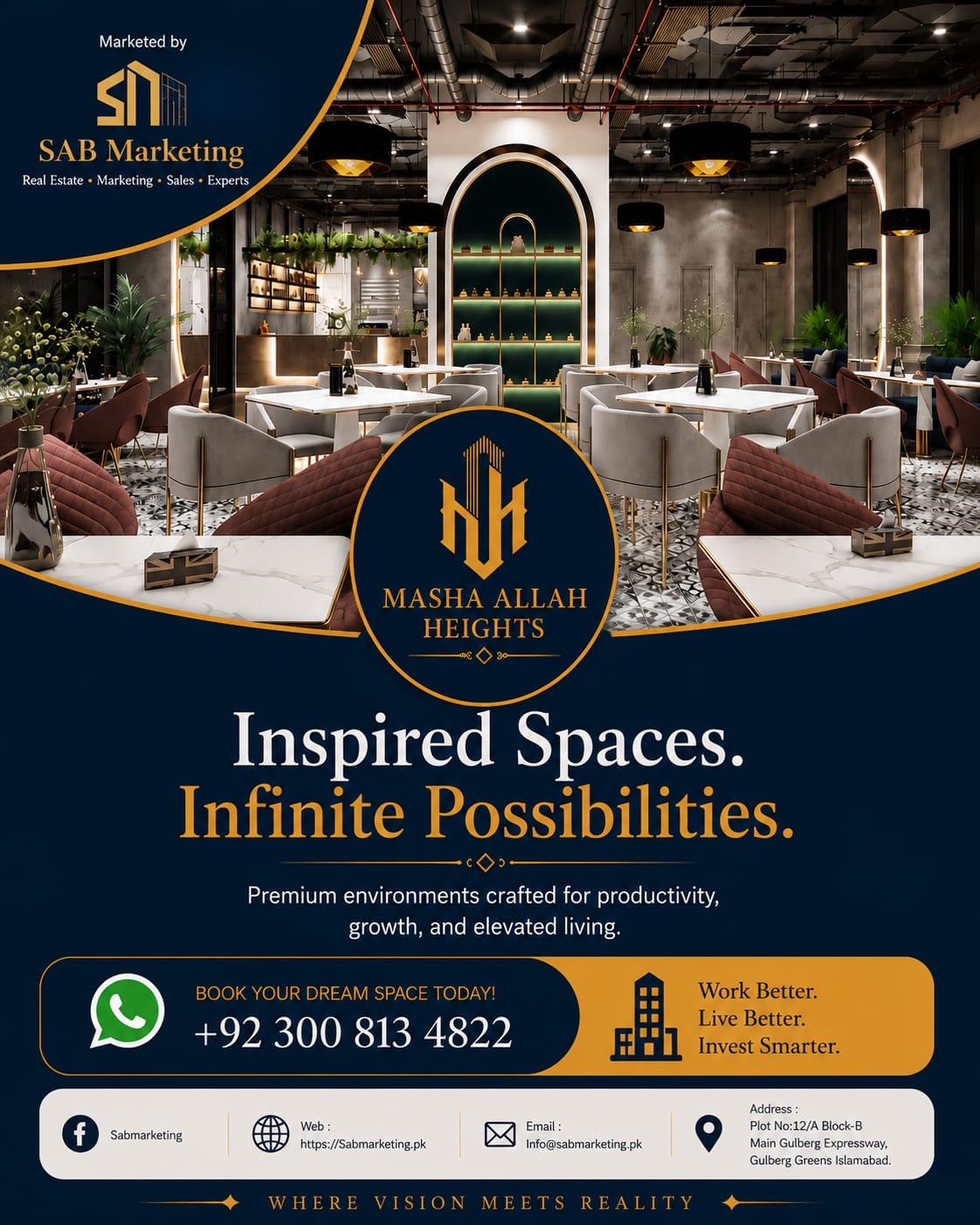 Masha Allah Heights rooftop restaurant promotion